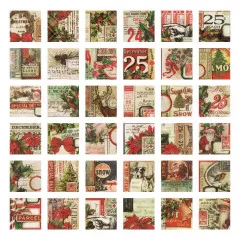 Idea-Ology Collage Tiles - Christmas