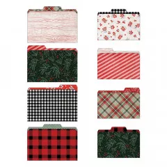 Idea-Ology Mini File Folders - Christmas