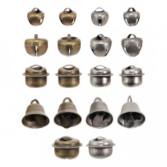 Idea-Ology Tiny Metal Bells - Nickel and Copper