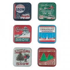 Idea-Ology Tin Tops - Christmas