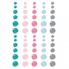 Simple Stories Enamel Dots - Feelin Frosty