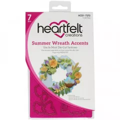 Cut and Emboss Die - Summer Wreath Accents Cut and Emboss Die - Summer Wreath Accents