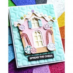 Memory Box Die - Gingerbread House Frame