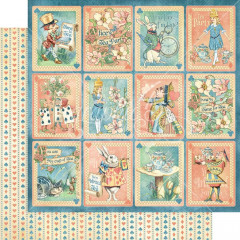 Alices Tea Party Designpapier - Dreamy