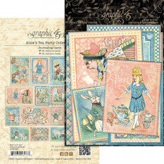 Alices Tea Party Ephemera Cards