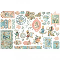 Alices Tea Party - Cardstock Die-Cut Assortment