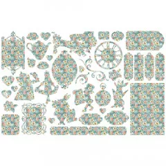 Alices Tea Party - Cardstock Die-Cut Assortment