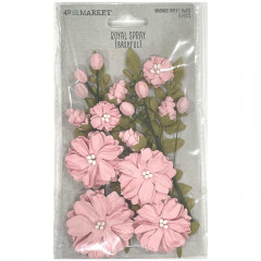 Royal Spray Paper Flower - Bashful