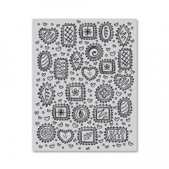 Hero Art Cling Stamps - Chocolate Candy