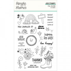 Simple Stories Clear Stamps - Full Bloom