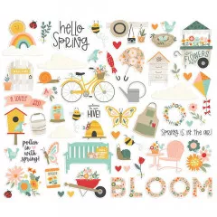 Bits & Pieces Die-Cuts - Full Bloom