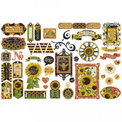 Let It Bee Cardstock Die-Cut Ephemera Assortment