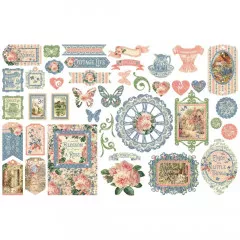 Cottage Life Cardstock Die-Cut Ephemera Assortment