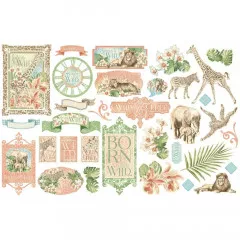 Wild and Free Cardstock Die-Cut Ephemera Assortment