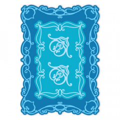 Cut and Emboss Die - Flourish Companion Frame