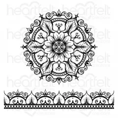 Cling Stamps - Floral Mosaics