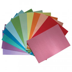 Idea-Ology Kraft-Stock Cardstock Pad - Metallic Colors