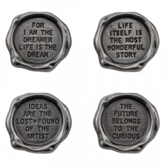 Idea-Ology Metal Quote Seals