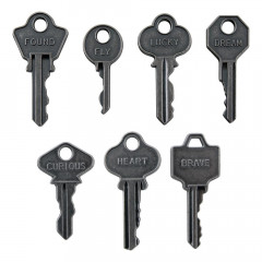 Idea-Ology Metal Word Keys