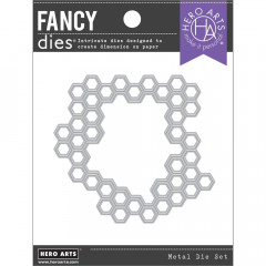 Hero Arts Fancy Dies - Honeycomb