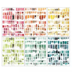 Spectrum Sherbert Palettes 6x8 Rub-On Transfer Set