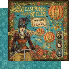 Steampunk Spells - 12x12 Deluxe Collectors Edition Pack