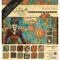 Steampunk Spells 8x8 Paper Pad