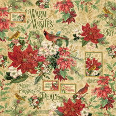 Warm Wishes Designpapier - Peace and Plenty