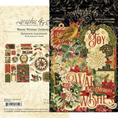 Warm Wishes - Cardstock Die-Cut Ephemera Assortment