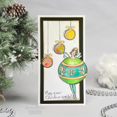 Clear Stamps Set By Jane Davenport - Bauble Fairy