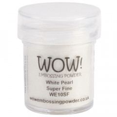 Wow Pearlescents - White Pearl Super Fine