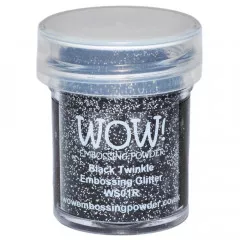 WOW! Embossing Glitter - Black Twinkle