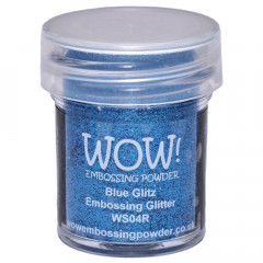 Wow Embossing Glitter - Blue Glitz