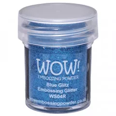 Wow Embossing Glitter - Blue Glitz