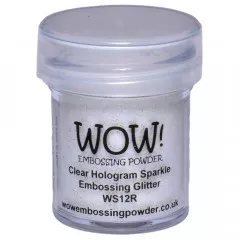 WOW! Embossing Glitter - Clear Hologram Sparkle