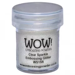 WOW! Embossing Glitter - Clear Sparkle