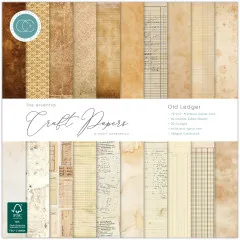 Old Ledger - 12x12 Inch Premium Paper Pad