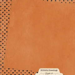 Detailansicht schwarze Pünktchen auf leuchtendem Orange, Nahaufnahme Muster