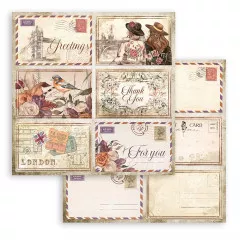 Our Way Scrapbooking Papier mit ausgestanzten Motiven: Frauen, Koffer, Rosen, Vögel, Kameras und Accessoires