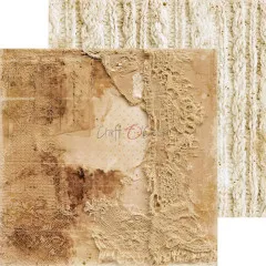 Scrapbooking Papier mit grober Textur, Jute und Strickmuster-Optik
