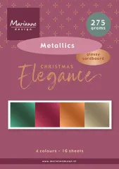 Paper Pad A5 - Christmas Elegance - Metallics