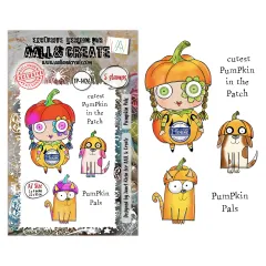 Clear Stamps Nr. 1426 - Costume Chronicles - Pumpkin Pals by Janet Klein