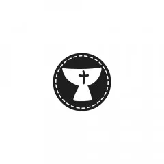 Holzstempel rund - Kelch