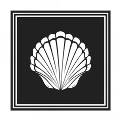 Holzstempel - Muschel