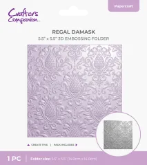 3D Embossing Folder - Regal Damask