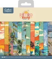 Retro Vacay - 6x6 Paper Pad