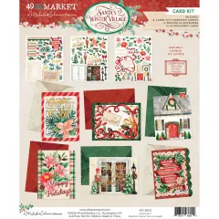 49 And Market - All-In-One Card Kit - Santa's Winter Village by Michelle Coleman