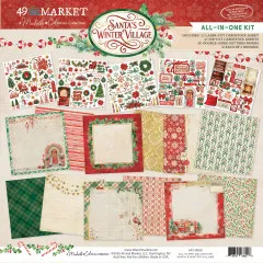 49 And Market - All-In-One Kit - Santa's Winter Village by Michelle Coleman