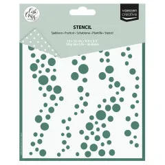 Vaessen Creative - Schablone - Bubbles by Carla Creates