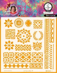 Art By Marlene - Mask / Stencil - Deco Inspired